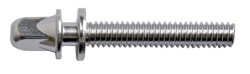 LP LP1601D Tension Rods Raw Series Trash Snare 7/32", болты для лагов с диаметром 5,6 мм, длина - 35 мм, с шайбой, без гайки, цвет - Chrome