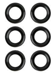 LP LP3936 Tension Rods Accessories O-Rings Brazilian & Prestige, прокладка для болтов от лагов, синтетический материал, цвет - чёрный, в компекте 6 шт.