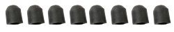 LP CP221R Tension Rods Accessories Lug Tips Small M6, насадка для болтов лагов, диаметр - 6 мм., синтетический материал, цвет - чёрный, в компекте 8 шт.