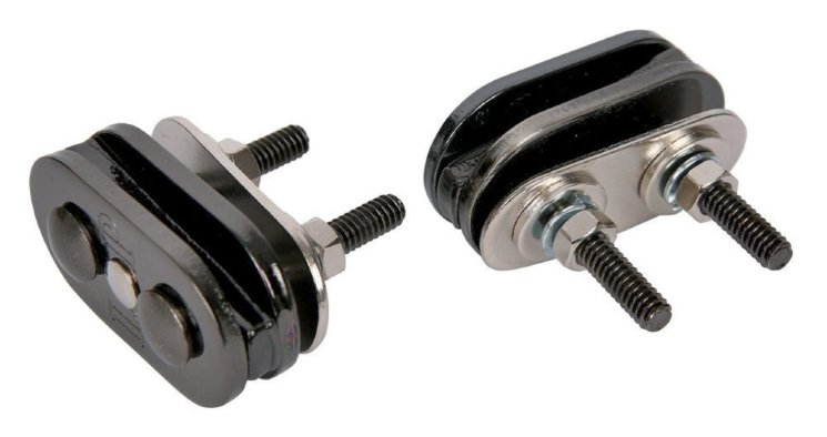 LP LPA290S-MBBC Mount Bracket Conga, держатель для конга, совместим со всеми конгами LP и Toca, цвет - Black Mirror