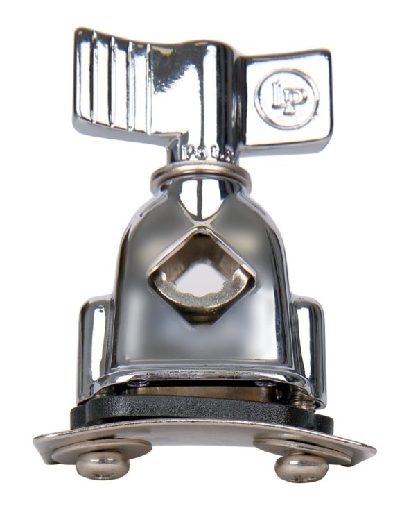 LP LP2514 Mount Bracket Micro Snare, Drum Timbales, Pandeiro, держатель для стержня 3/8", крепёжные материалы в компекте, цвет - Chrome